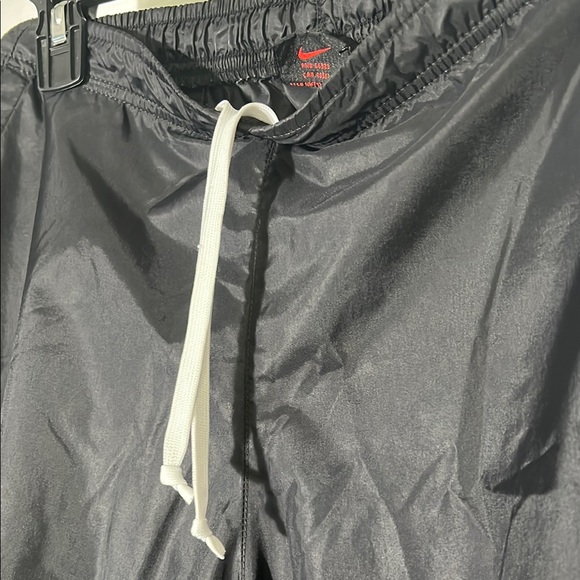 Nike Black Track/Wind Pants with White Accents - Picture 5 of 6